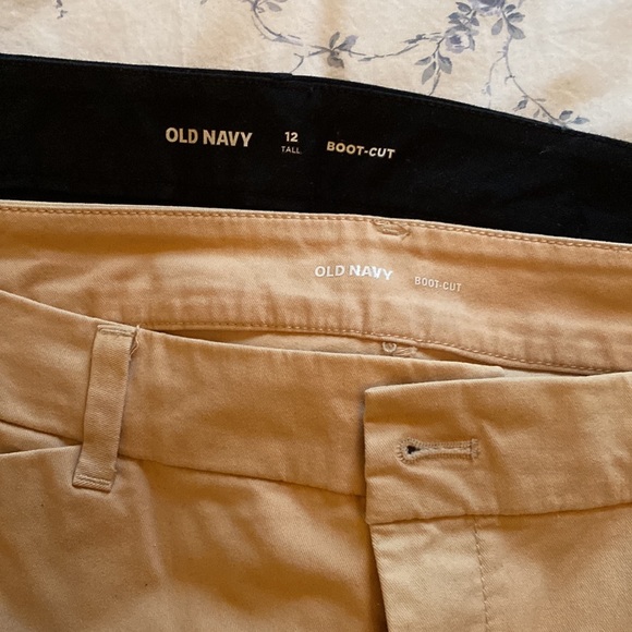 Old Navy womens khakis size 12 -2 pair - Picture 2 of 10